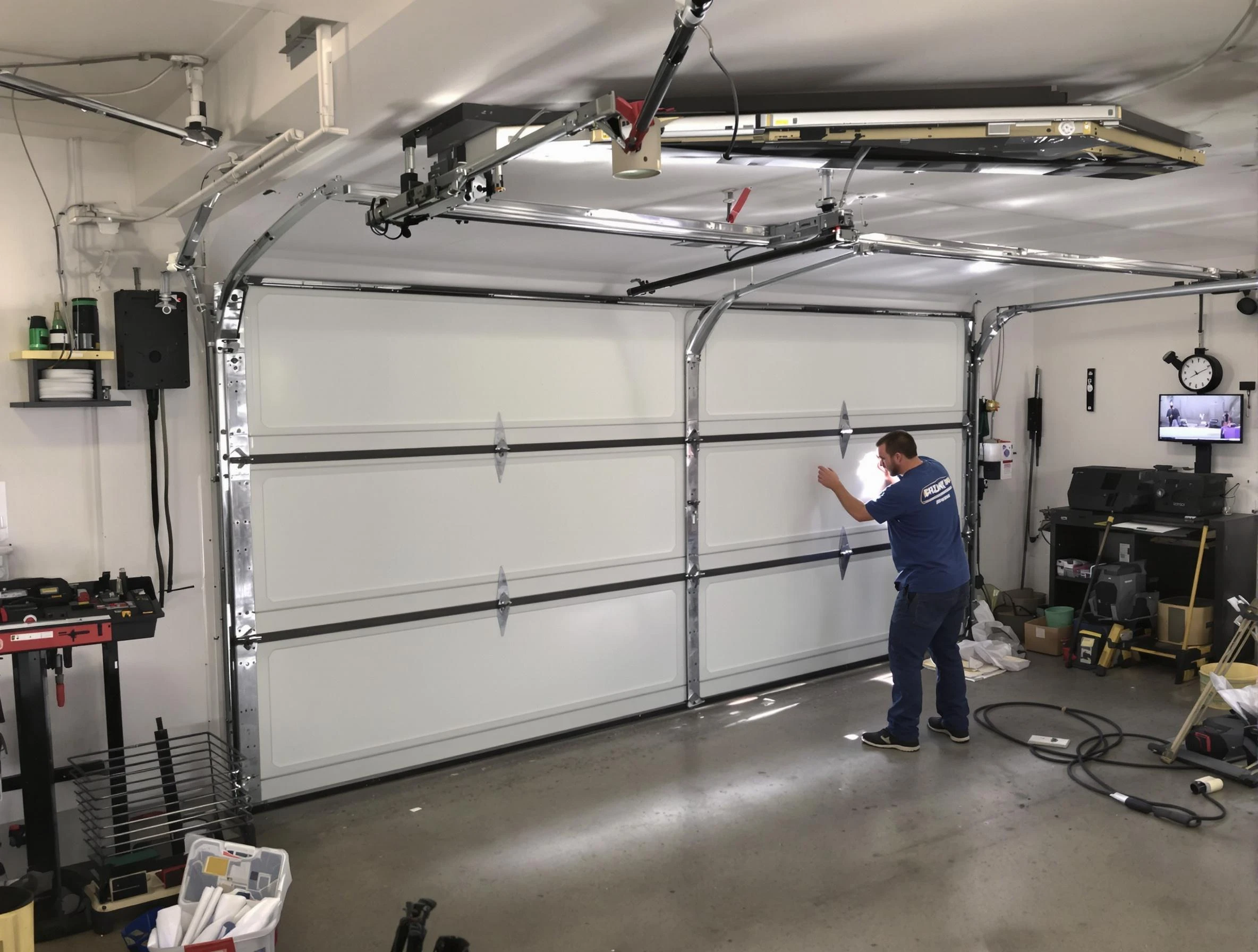 Professional garage door repair service by Sun City Garage Door Repair in Sun City