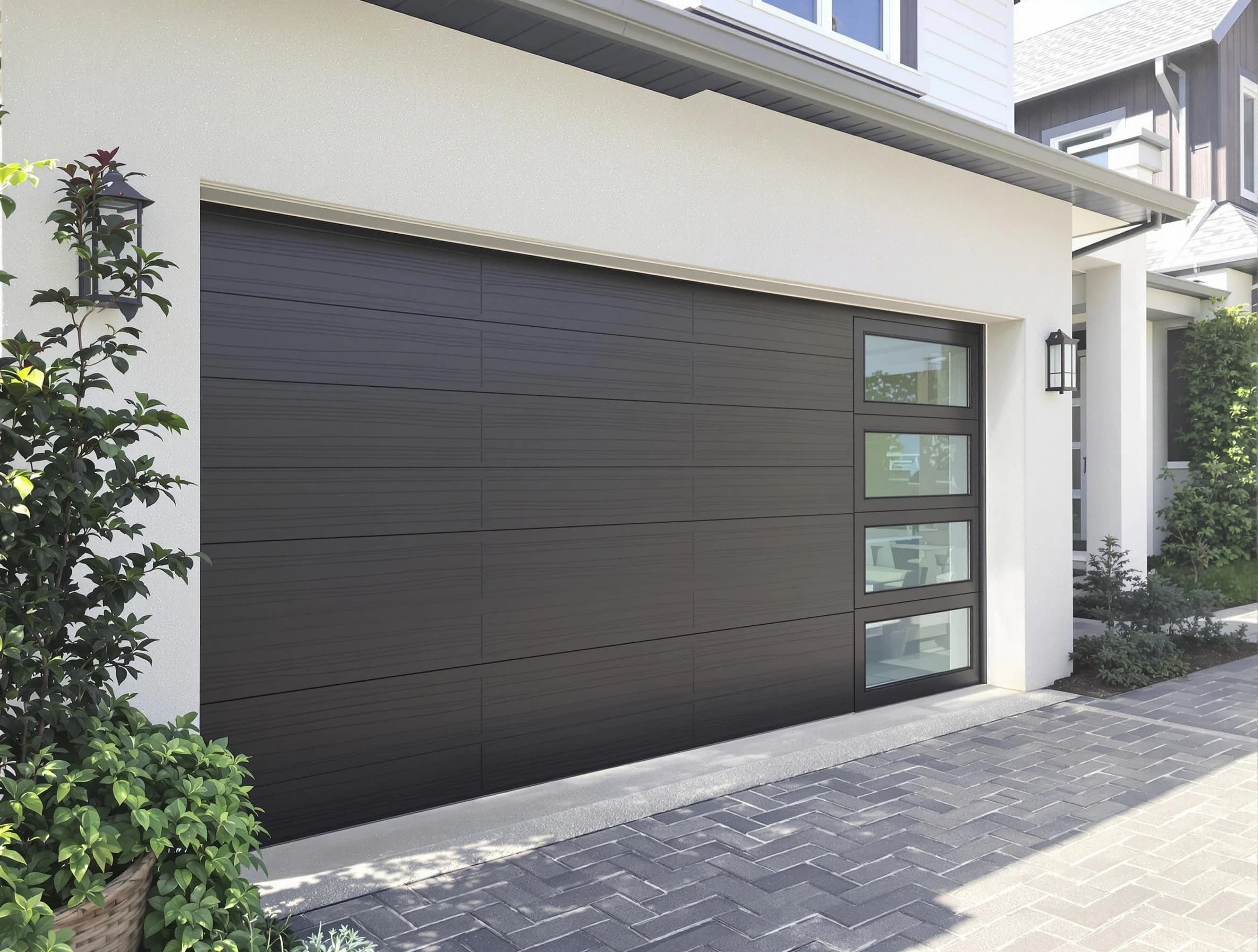 Custom garage door installation by Sun City Garage Door Repair in Sun City
