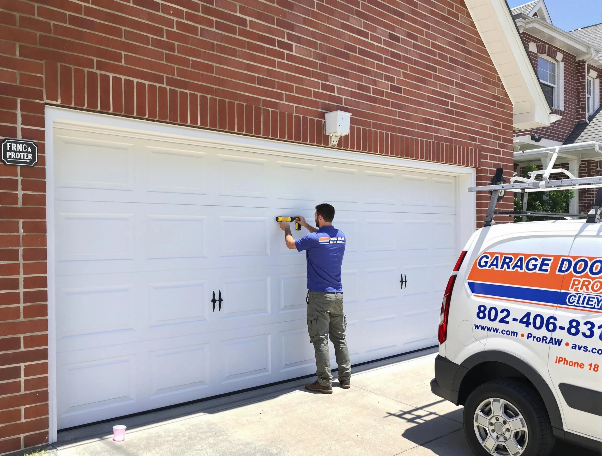 Local garage door repair service by Sun City Garage Door Repair in Sun City